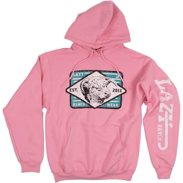 Lazy J Ranch Iron Horn Long Sleeve Hoodie