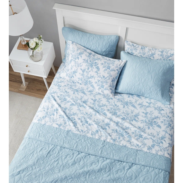 Laura Ashley Cotton Flannel Cozy Sheet Sets