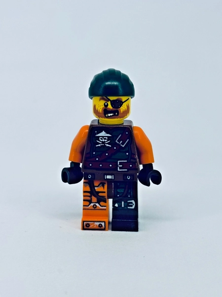 Lego Minifigure Ninjago Skybound Bucko Great Condition NJO0196