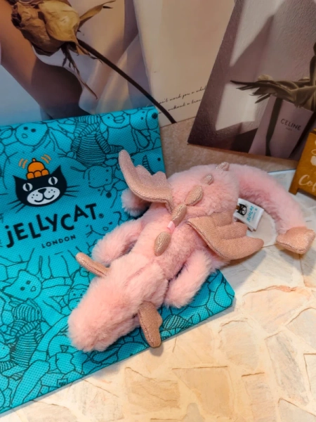 Jellycat lovely bag charm