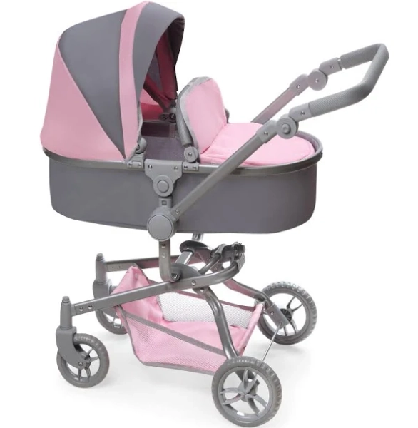 Badger Basket Daydream Multi-Function Single Doll Pram and Stroller