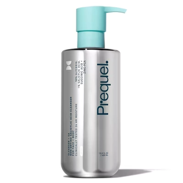 Prequel Gleanser + SA Non-Drying Salicylic Acid Cleanser - 13.5 fl oz