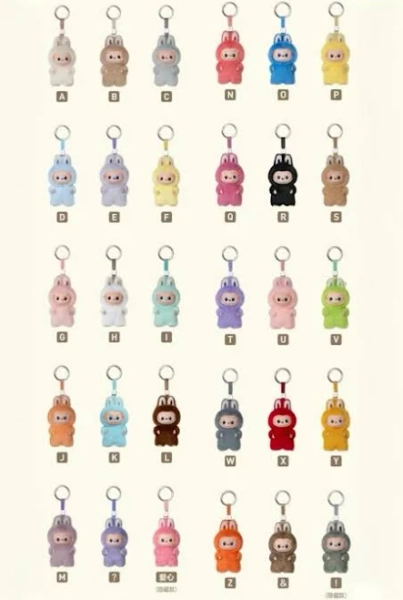100% Authentic The Monsters Labubu Pin for Love Series Vinyl Plush Pendant 28 Confirmed Figures(opened Box Sealed Bag) - 28个确认款