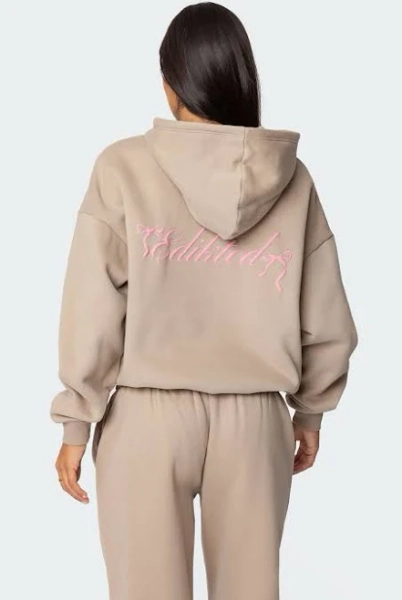 Edikted Women's Sasha Bow Hoodie
