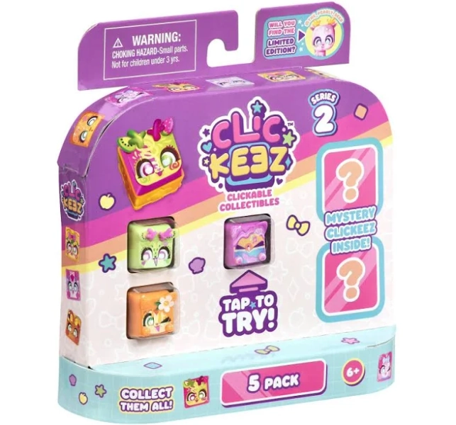 Clickeez Series 2 Mystery 5-Pack