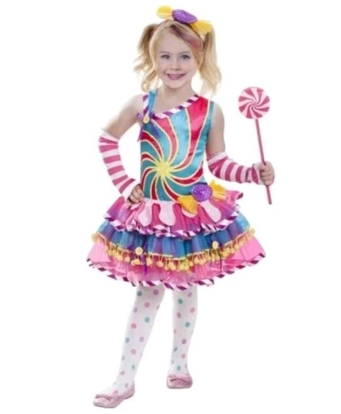 Goodmark Candy Girl's Glitter Tulle Costume