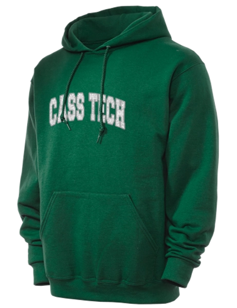 Cass Tech Technicians JERZEES Unisex Hooded Sweatshirt with Sparkle Twill