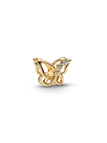 Butterfly Openwork Charm