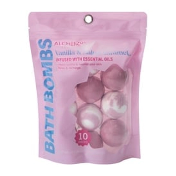 Vanilla & Caramel Bath Bombs 10-Pieces | Five Below