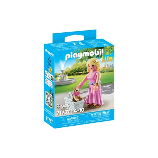 Playmobil 71737 My Life It-Girl With Chihuahua Collectible Set