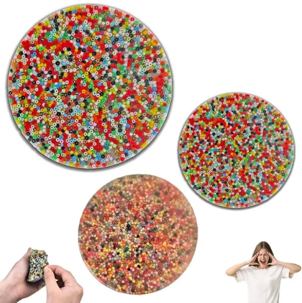 2pcs Big Picky Pad Skin Picking Fidget Toy