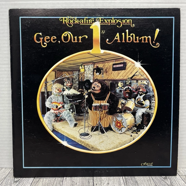 The Rock-afire Explosion Gee Our 1st Album Vinyl LP 1982 Creative ShowBiz Pizza
