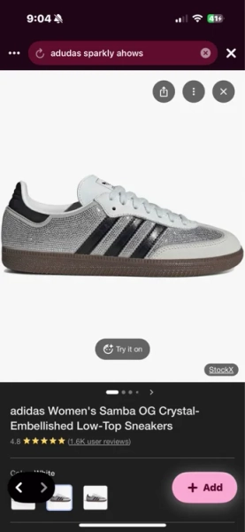 Women’s samba crystal
