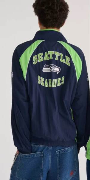 Aéropostale | Seattle Seahawks Quarter-Zip Track Jacket