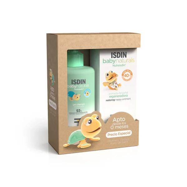 Pack Cuidado Sensible Hidratante Baby Naturals Isdin