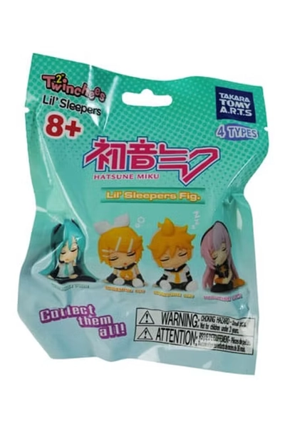 Hatsune Miku Twinchees Mini Figures Lil' Sleepers 5 cm