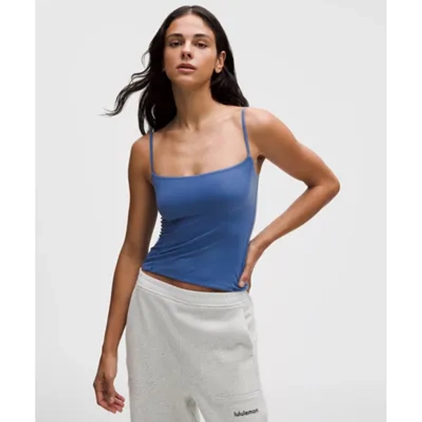Wundermost Ultra-Soft Nulu Spaghetti-Strap Adjustable Cami