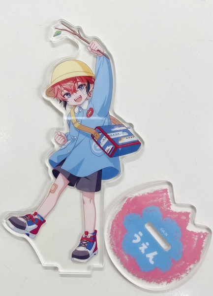 Nijisanji Nursery Acrylic Stand Akagi Wen Character Display Collectible Figure