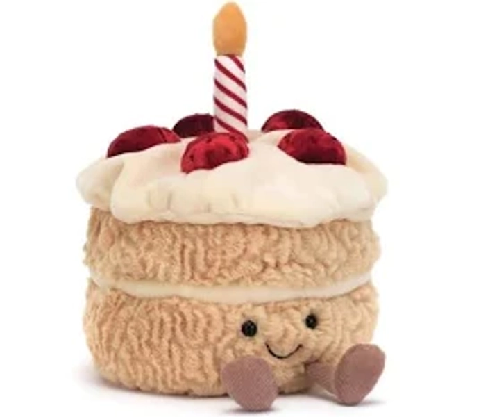 Amuseable Birthday Cake One Size Jellycat
