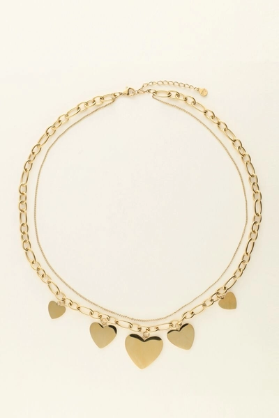 Universe statement ketting met hartjes | My Jewellery