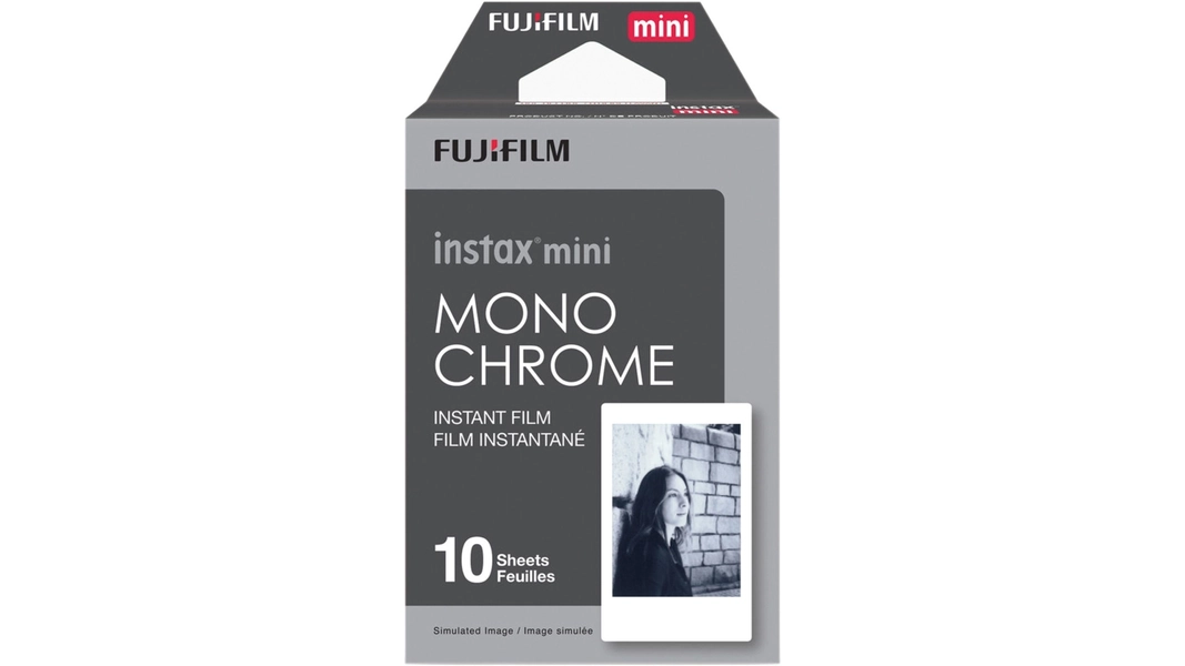Instax Mini 10 Pack Film - Monochrome