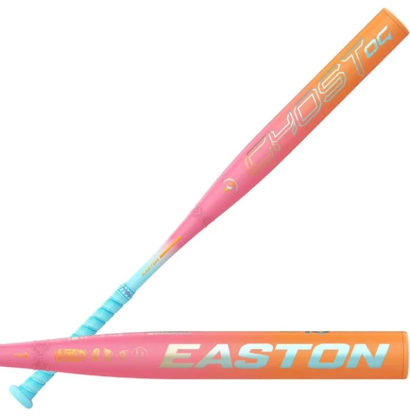 Easton Ghost OG Rainbow Sherbet Fastpitch Softball Bat