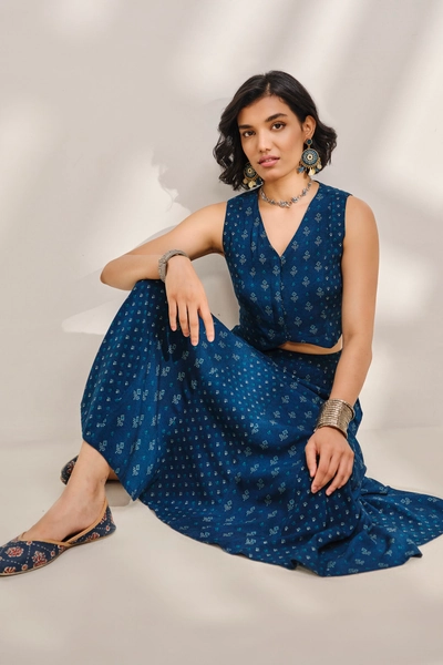 Neel Rhythm Skirt Set
