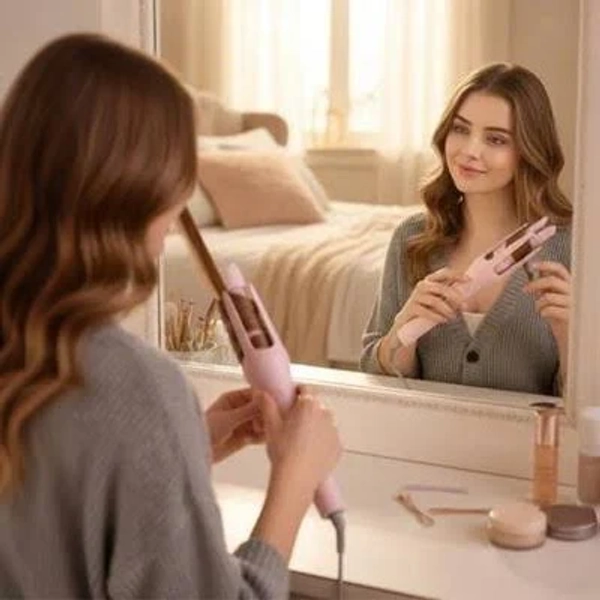 Purple/Pink Automatic Curling Iron Hot Tools