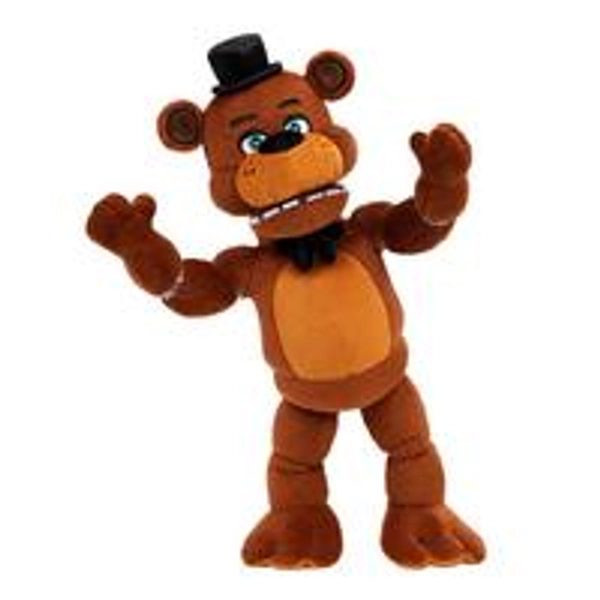 Jazwares Five Nights at Freddy's Classic Freddy Glow in The Dark Eyes 14-in Poseable Sound Plush