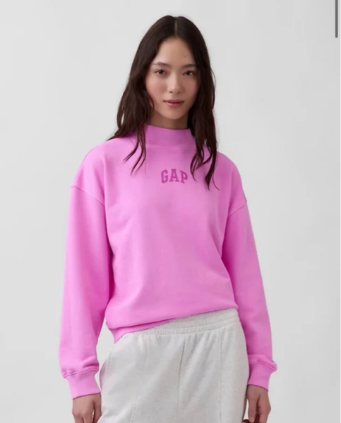 Heavyweight Oversized Mockneck Sweatshirt | Gap