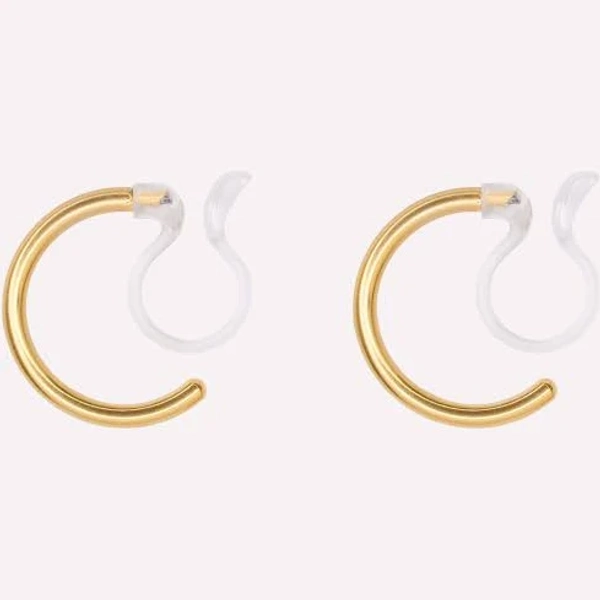 Huggie Hoop Clip-On Earrings