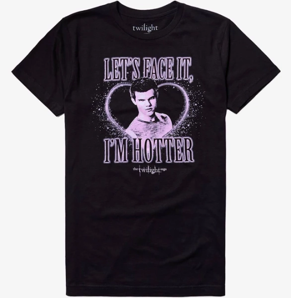 The Twilight Saga Jacob I'm Hotter Graphic T-Shirt