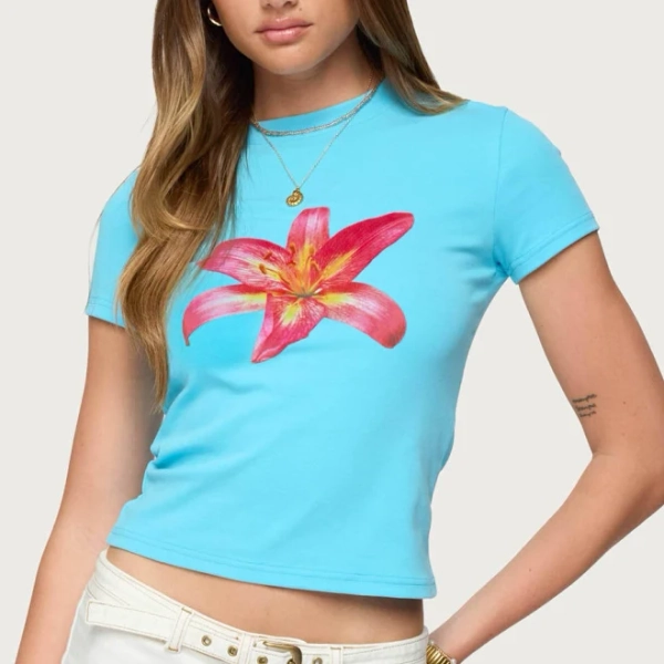 Edikted Women's Daylily T-Shirt