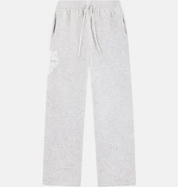 The Couture Club Womens Fluffy Knit Joggers - Grey