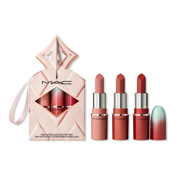 Wildest Gleams Mini Lustreglass Lipstick Gift Set - Nudes