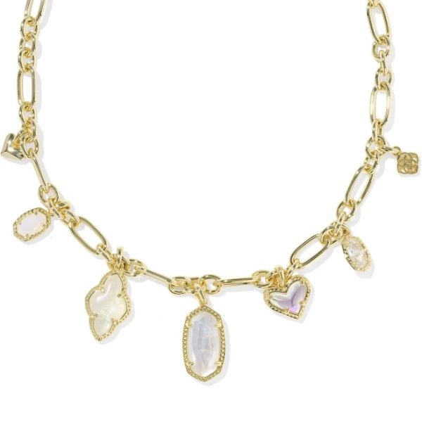 Kendra Scott Icon Silver Charm Necklace