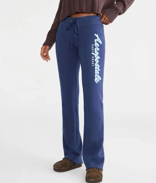 Aeropostale Women's East Coast Fit & Flare Cotton Sweatpants