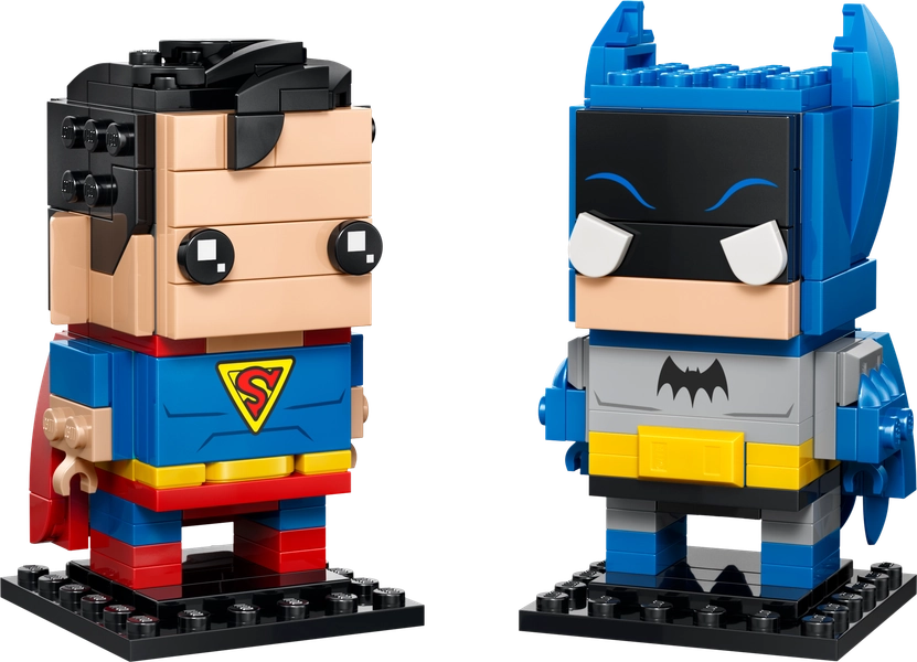 Golden Age Superman™ and Batman™ Figures