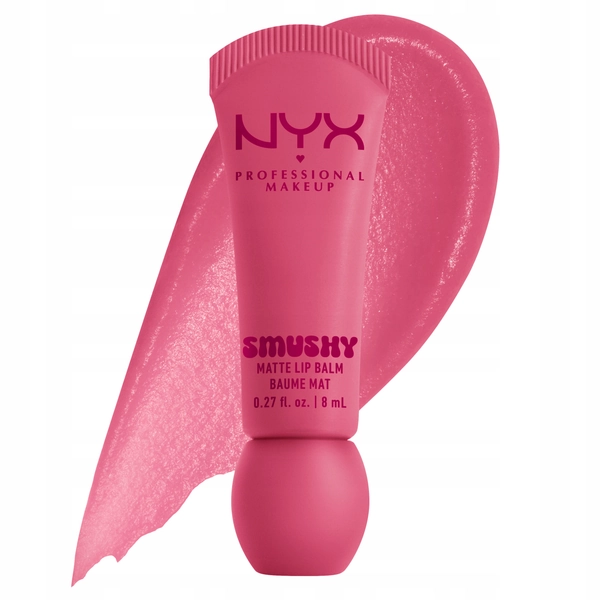 NYX Smushy Matte Lip Balm Nawilżający Balsam Do Ust Matowy 02 Swipe Sesh