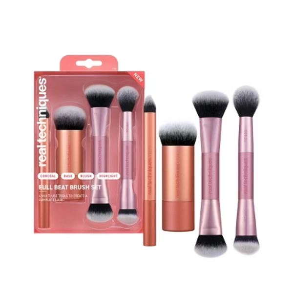 Real Techniques Full Beat Brush Set - 4pc