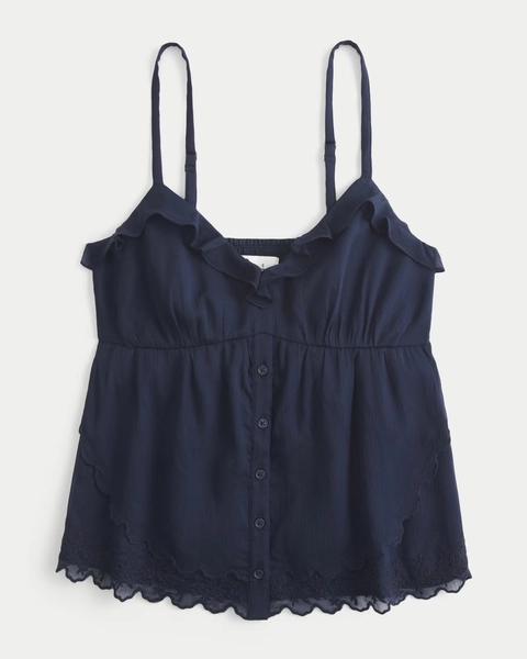 Easy Chiffon Babydoll Top