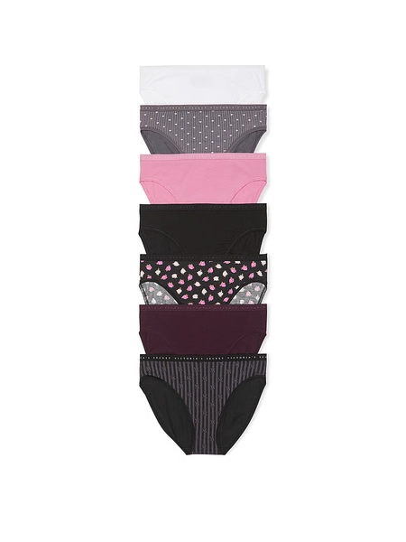 7-Pack Stretch Cotton High-Leg Brief Panties