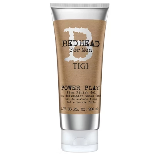 Tigi Bed Head For Men Power Play Gel | Designed For Men | Alcohol Free | Non-Flaking - (6.76 oz) Man Hair Styling Gel Toni Guy