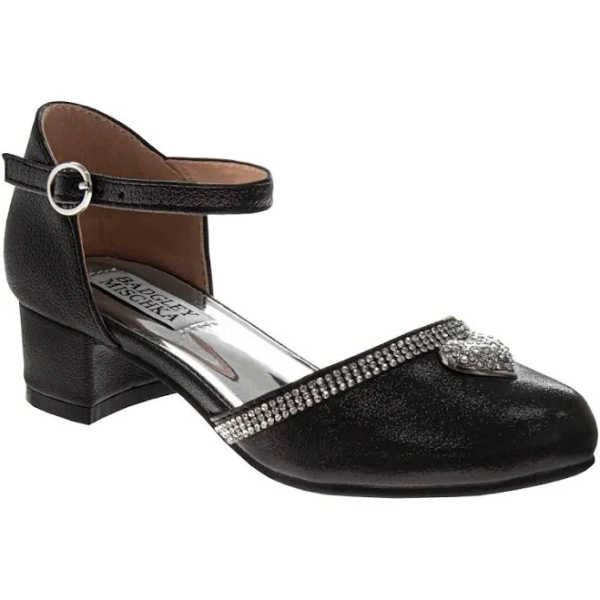 Badgley Mischka Girls' Low Heeled Dress Shoes