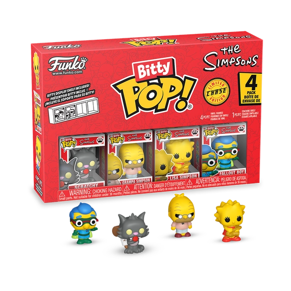 Bitty Pop! The Simpsons 4-Pack Series 4