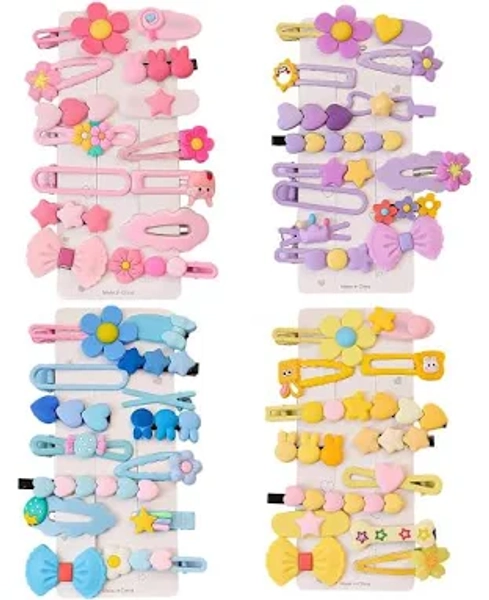 56Pcs Girl Hair Clips