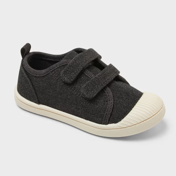 Toddler Parker Hook and Loop Closure Sneakers - Cat & Jack™ Black 7T