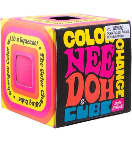 NeeDoh Color Change Cube