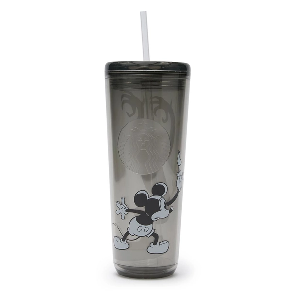 Mickey Mouse Translucent 24 oz. Starbucks® Tumbler with Straw – The Haunted House – Exclusive | Disney Store