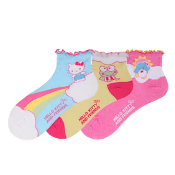 Sanrio® Crocs Socks 3 Pack